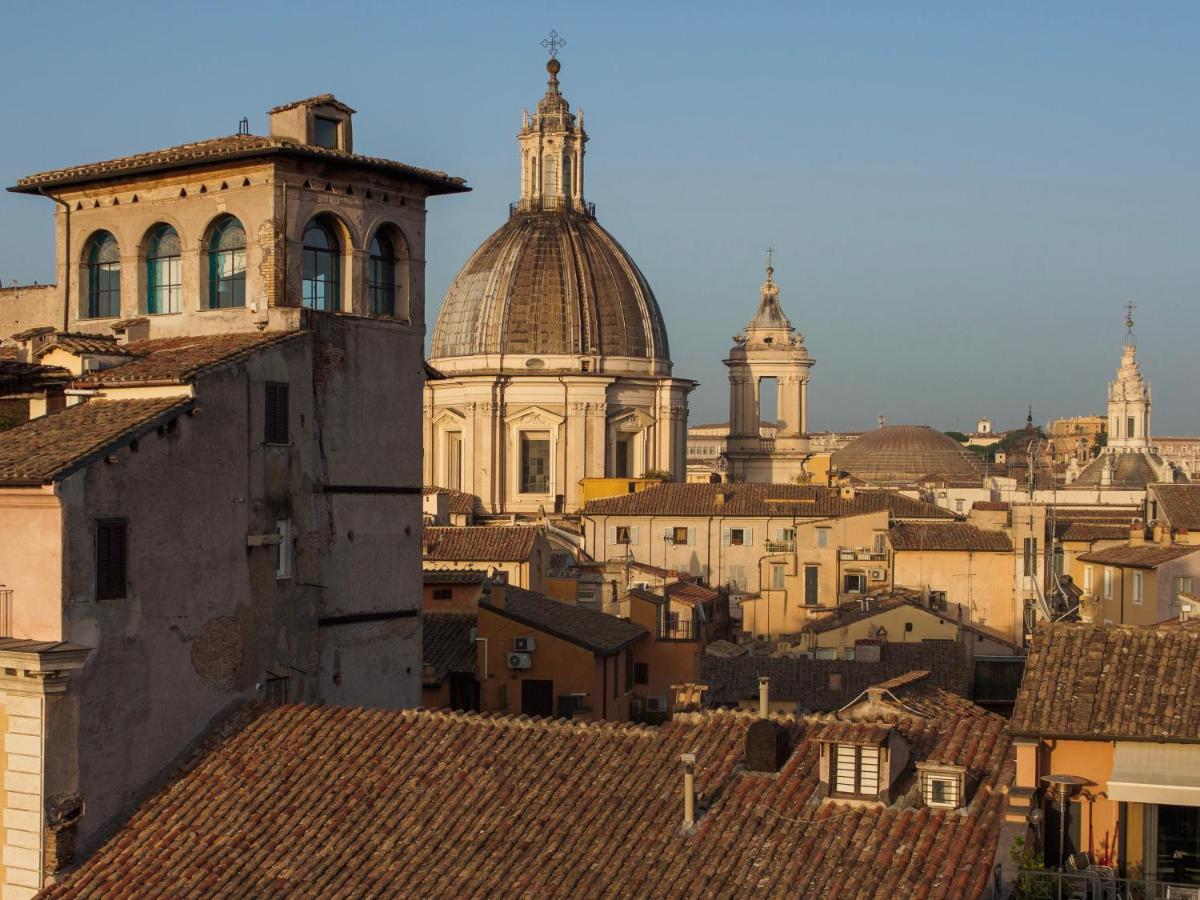 Ferienwohnung Raffaello Terrace - Near Piazza Navona Rom Exterior foto